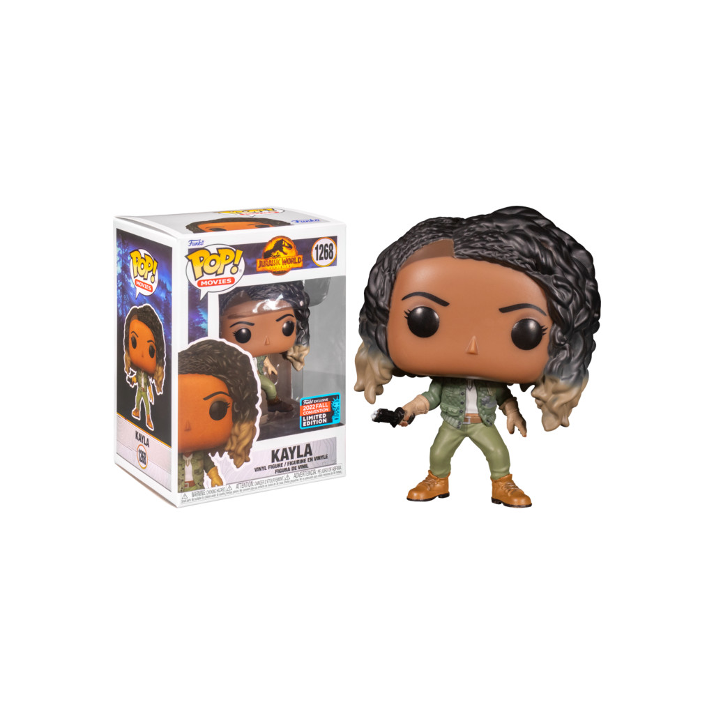 Funko Pop! Jurassic World Kayla, Statuetta In Vinile 9 Cm, Da Collezione