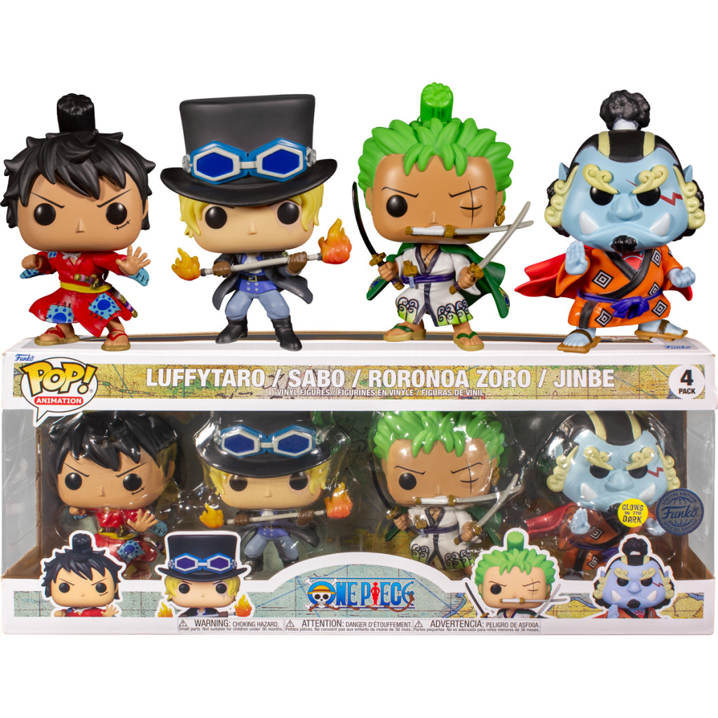 Lot de deux pop manga One Piece - Funko Pop