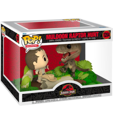 MULDOON RAPTOR HUNT / JURASSIC PARK / FIGURINE FUNKO POP / EXCLUSIVE SPECIAL EDITION