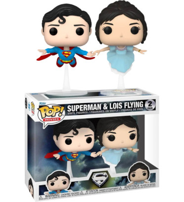 SUPERMAN ET LOIS FLYING / SUPERMAN / FIGURINE FUNKO POP / EXCLUSIVE SPECIAL EDITION