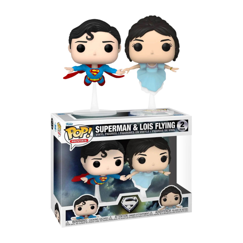 SUPERMAN ET LOIS FLYING / SUPERMAN / FIGURINE FUNKO POP / EXCLUSIVE SPECIAL EDITION