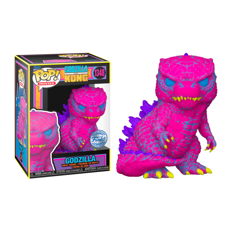 GODZILLA BLACKLIGHT / GODZILLA VS KONG / FIGURINE FUNKO POP / EXCLUSIVE SPECIAL EDITION