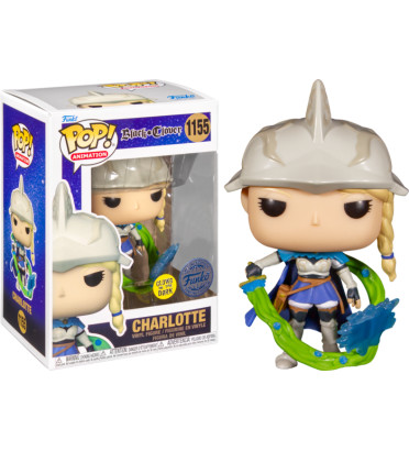 CHARLOTTE / BLACK CLOVER / FIGURINE FUNKO POP / EXCLUSIVE SPECIAL EDITION / GITD