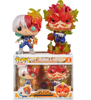 2 PACK SHOTO TODOROKI ET ENDEAVOR / MY HERO ACADEMIA / FIGURINE FUNKO POP / EXCLUSIVE SPECIAL EDITION 2 PACK SHOTO TODOROKI ET ENDEAVOR / MY HERO ACADEMIA / FIGURINE FUNKO POP / EXCLUSIVE SPECIAL EDITION