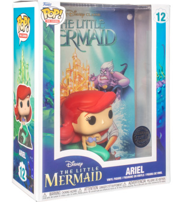 ARIEL VHS COVER / LA PETITE SIRENE / FIGURINE FUNKO POP / EXCLUSIVE SPECIAL EDITION ARIEL VHS COVER / LA PETITE SIRENE / FIGURINE FUNKO POP / EXCLUSIVE SPECIAL EDITION