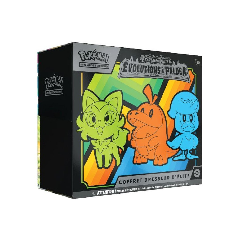 PRECO COFFRET DRESSEUR DELITE ECARLATE ET VIOLET EV02 EVOLUTIONS A PALDEA / CARTE POKEMON VF