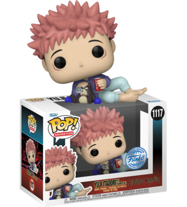 YUJI ITADORI WITH TSUKAMOTO DOLL / JUJUTSU KAISEN / FIGURINE FUNKO POP / EXCLUSIVE SPECIAL EDITION