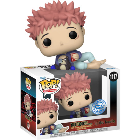 YUJI ITADORI WITH TSUKAMOTO DOLL / JUJUTSU KAISEN / FIGURINE FUNKO POP / EXCLUSIVE SPECIAL EDITION