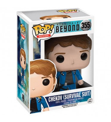 CHEKOV TENUE DE SURVIE / STAR TREK BEYOND / FIGURINE FUNKO POP