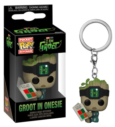 GROOT IN ONESIE / I AM GROOT / FUNKO POCKET POP