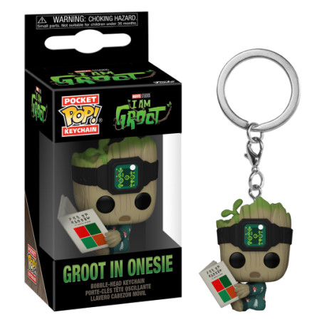 GROOT IN ONESIE / I AM GROOT / FUNKO POCKET POP