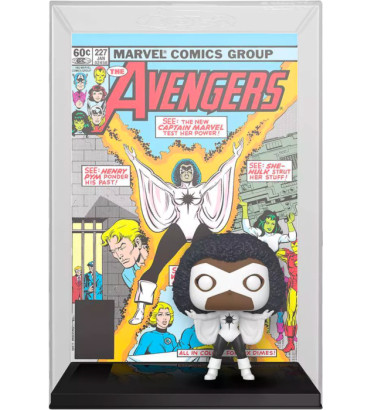 MONICA RAMBEAU COMIC COVERS / CAPTAIN MARVEL / FIGURINE FUNKO POP / EXCLUSIVE SPECIAL EDITION