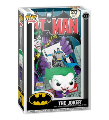 THE JOKER BACK IN TOWN COMIC COVERS / BATMAN / FIGURINE FUNKO POP