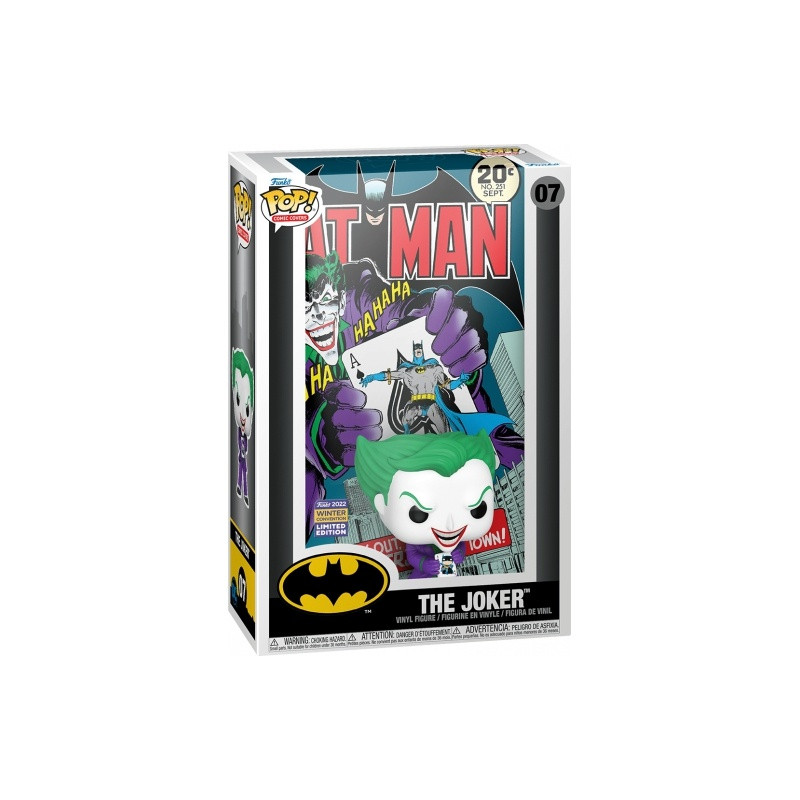 THE JOKER BACK IN TOWN COMIC COVERS / BATMAN / FIGURINE FUNKO POP