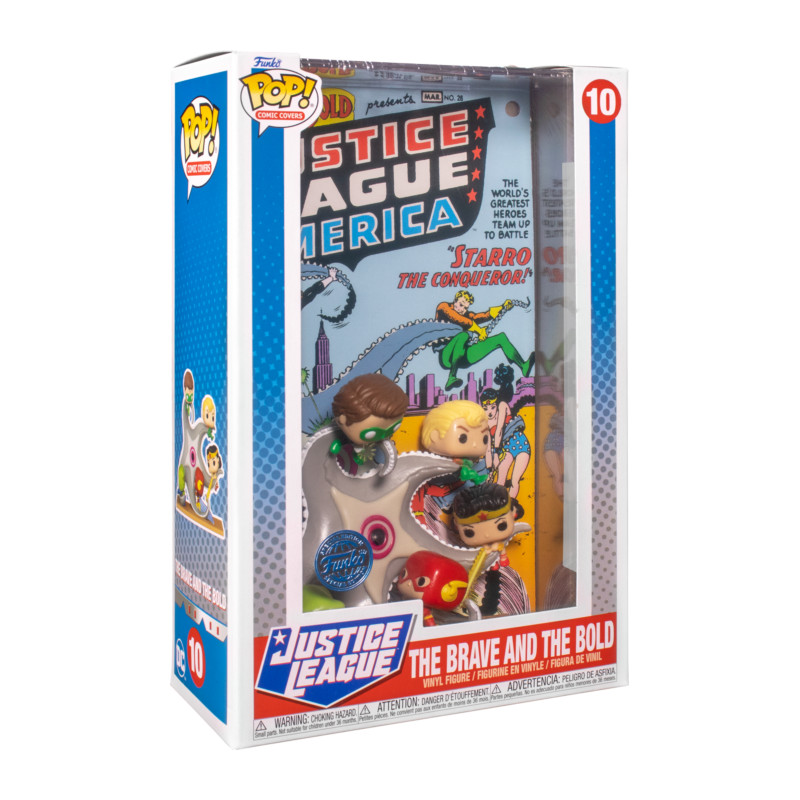 THE BRAVE AND THE BOLD COMIC COVERS / JUSTICE LEAGUE / FIGURINE FUNKO POP / EXCLUSIVE SPECIAL EDITION