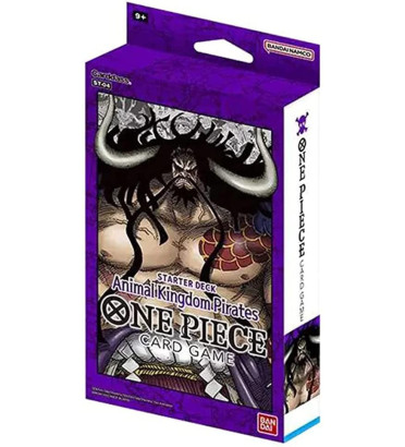 STARTER DECK ONE PIECE ANIMAL KINGDOM PIRATES ST-04 / CARTE VERSION ANGLAISE