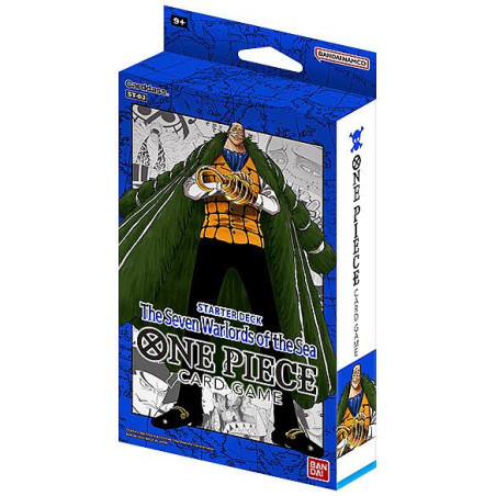 STARTER DECK ONE PIECE THE SEVEN WARLORDS OF THE SEA ST-03 / CARTE VERSION ANGLAISE