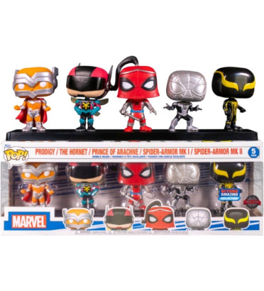 5 PACK SPIDER-MAN / MARVEL / FIGURINE FUNKO POP / EXCLUSIVE SPECIAL EDITION