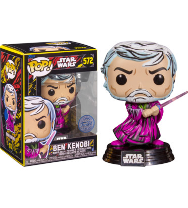 BEN KENOBI RETRO / STAR WARS / FIGURINE FUNKO POP / EXCLUSIVE SPECIAL EDITION