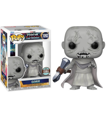 GORR WITH STORMBREAKER / THOR LOVE AND THUNDER / FIGURINE FUNKO POP / EXCLUSIVE SPECIALTY SERIES
