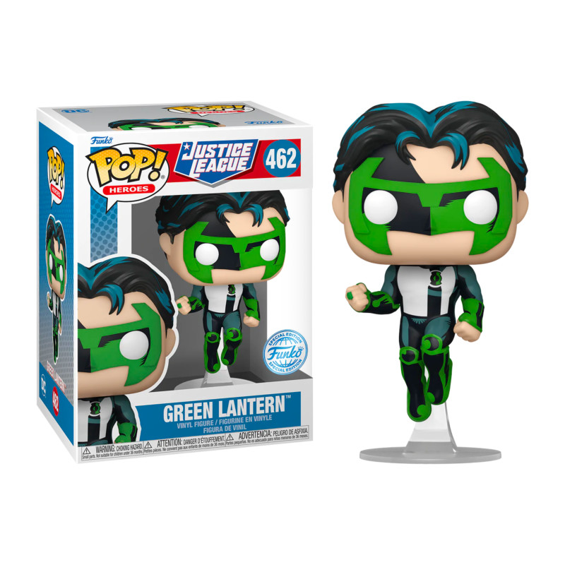 GREEN LANTERN / JUSTICE LEAGUE / FIGURINE FUNKO POP / EXCLUSIVE SPECIAL EDITION