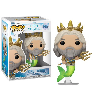 KING TRITON / LA PETITE SIRENE LIVE ACTION / FIGURINE FUNKO POP KING TRITON / LA PETITE SIRENE LIVE ACTION / FIGURINE FUNKO POP
