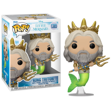 KING TRITON / LA PETITE SIRENE LIVE ACTION / FIGURINE FUNKO POP