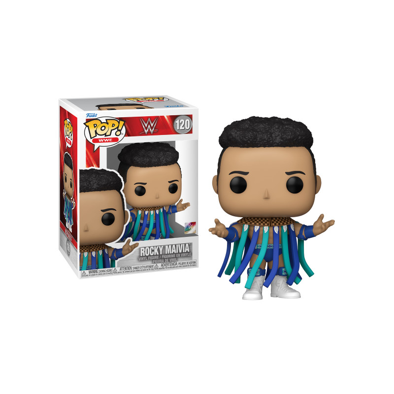 ROCKY MAIVIA / WWE / FIGURINE FUNKO POP