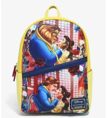 MINI SAC A DOS LA BELLE ET LA BETE TRANSFORM / DISNEY / LOUNGEFLY MINI SAC A DOS LA BELLE ET LA BETE TRANSFORM / DISNEY / LOUNGEFLY