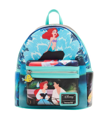 MINI SAC A DOS LA PETITE SIRENE SCENES SERIES / DISNEY / LOUNGEFLY