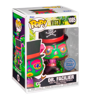 DR FACILIER TETE DE SUCRE / VILLAINS / FIGURINE FUNKO POP / EXCLUSIVE SPECIAL EDITION