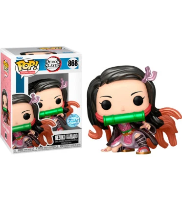 NEZUKO KAMADO METALLIC / DEMON SLAYER / FIGURINE FUNKO POP / EXCLUSIVE SPECIAL EDITION NEZUKO KAMADO METALLIC / DEMON SLAYER / FIGURINE FUNKO POP / EXCLUSIVE SPECIAL EDITION