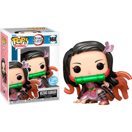 NEZUKO KAMADO METALLIC / DEMON SLAYER / FIGURINE FUNKO POP / EXCLUSIVE SPECIAL EDITION