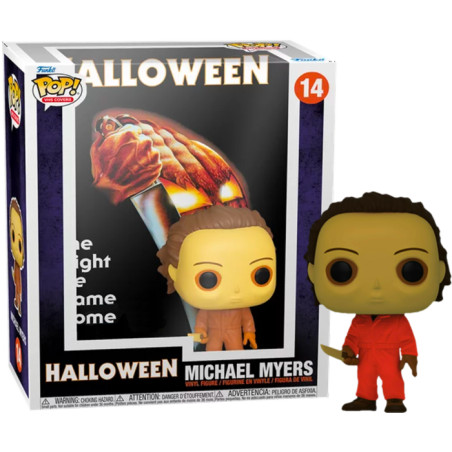 MICHAEL MYERS VHS COVERS / HALLOWEEN / FIGURINE FUNKO POP / EXCLUSIVE SPECIAL EDITION / GITD