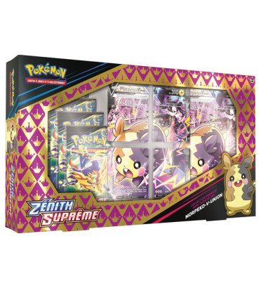 COFFRET PREMIUM MORPEKO ZENITH SUPREME / CARTE POKEMON VF