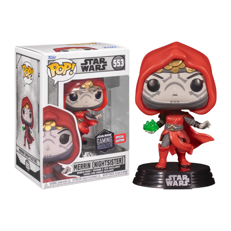 MERRIN NIGHTSISTER / STAR WARS FALLEN ORDER / FIGURINE FUNKO POP / EXCLUSIVE SPECIAL EDITION