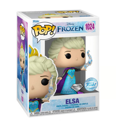 ELSA / ULTIMATE PRINCESS / FIGURINE FUNKO POP / EXCLUSIVE SPECIAL EDITION / DIAMOND