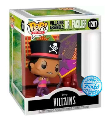 VILLAINS ASSEMBLE DR FACILIER / VILLAINS / FIGURINE FUNKO POP / EXCLUSIVE SPECIAL EDITION