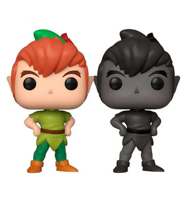 2 PACK PETER PAN ET PETER PANS SHADOW / PETER PAN / FIGURINE FUNKO POP / EXCLUSIVE SPECIAL EDITION