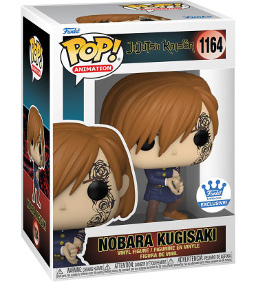 NOBARA KUGISAKI COMBAT / JUJUTSU KAISEN / FIGURINE FUNKO POP / EXCLUSIVE FUNKO SHOP NOBARA KUGISAKI COMBAT / JUJUTSU KAISEN / FIGURINE FUNKO POP / EXCLUSIVE FUNKO SHOP