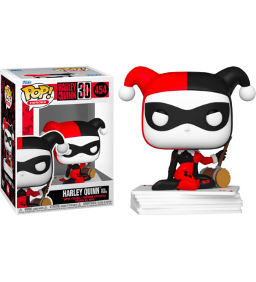 HARLEY QUINN WITH CARDS / HARLEY QUINN / FIGURINE FUNKO POP / EXCLUSIVE SPECIAL EDITION