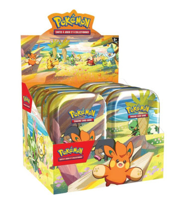 DISPLAY 10 MINI TIN LES AMIS DE PALDEA / CARTE POKEMON VF