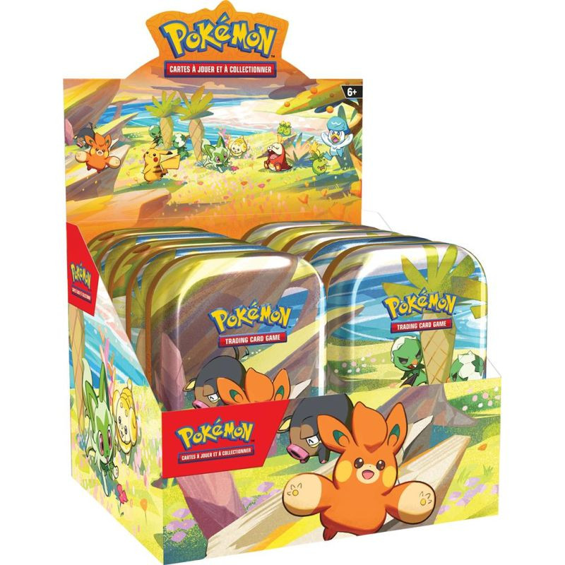 DISPLAY 10 MINI TIN LES AMIS DE PALDEA / CARTE POKEMON VF