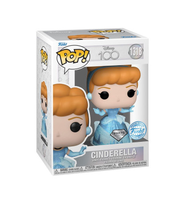 CINDERELLA / DISNEY 100TH / FIGURINE FUNKO POP / EXCLUSIVE SPECIAL EDITION / DIAMOND