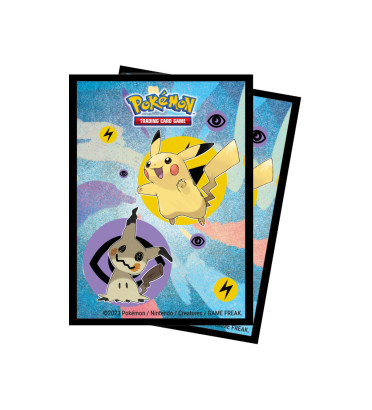 PROTEGE CARTES STANDARD PIKACHU ET MIMIQUI X 65 / ULTRA PRO