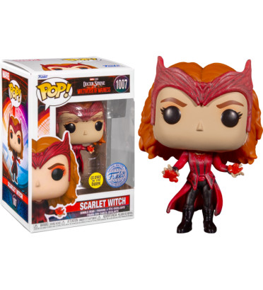 SCARLET WITCH / DOCTOR STRANGE MULTIVERSE OF MADNESS / FIGURINE FUNKO POP / EXCLUSIVE SPECIAL EDITION / GITD