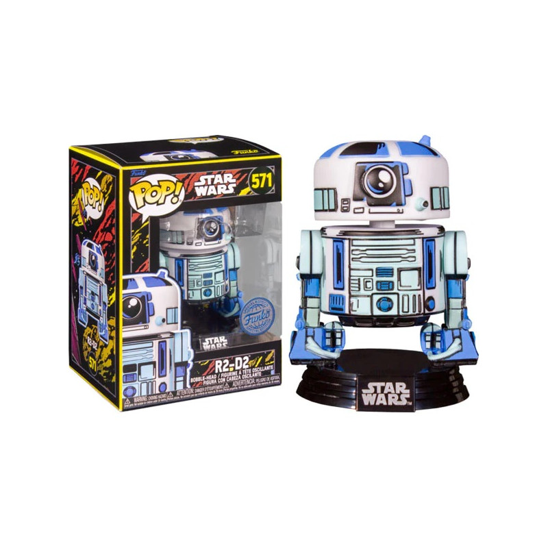 R2-D2 RETRO / STAR WARS / FIGURINE FUNKO POP / EXCLUSIVE SPECIAL EDITION