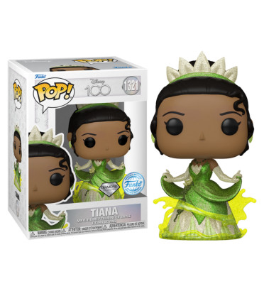 TIANA / DISNEY 100TH / FIGURINE FUNKO POP / EXCLUSIVE SPECIAL EDITION / DIAMOND