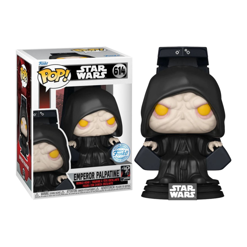 EMPEROR PALPATINE ON THRONE / STAR WARS / FIGURINE FUNKO POP / EXCLUSIVE SPECIAL EDITION