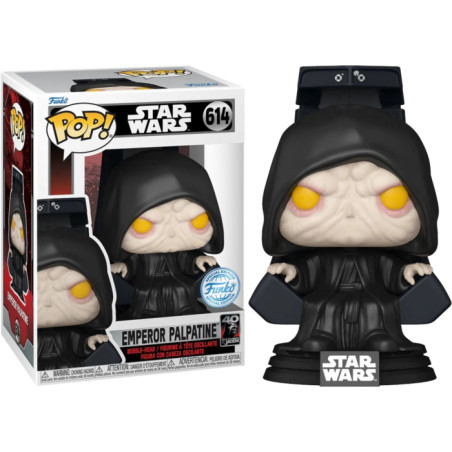 EMPEROR PALPATINE ON THRONE / STAR WARS / FIGURINE FUNKO POP / EXCLUSIVE SPECIAL EDITION